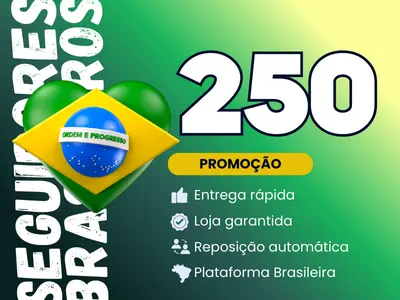 250 Seguidores no TikTok