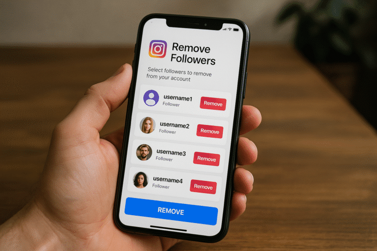 Aplicativo para remover seguidores do Instagram grátis