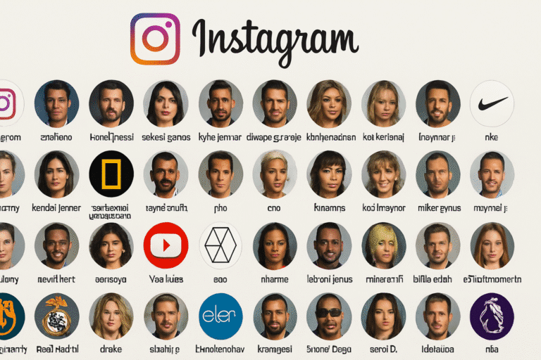 50 perfis mais seguidos no Instagram