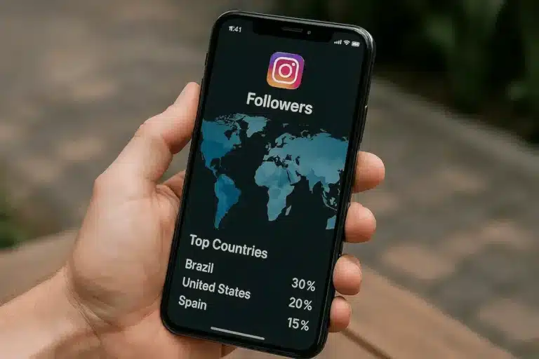 Como saber de onde são meus seguidores do Instagram